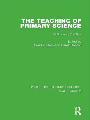 cover image of The Teaching of Primary Science